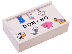 Toys Otroška barvna živalska sestavljanka domino ZA2515