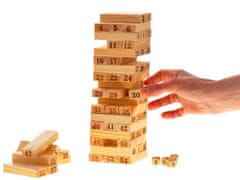 Toys Leseni stolp JENGA STOCK TOWER GR0189