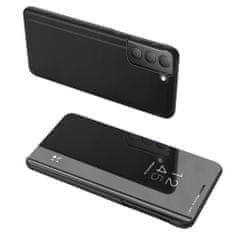 HURTEL Clear view črn etui za mobilni telefon Samsung Galaxy S21 FE