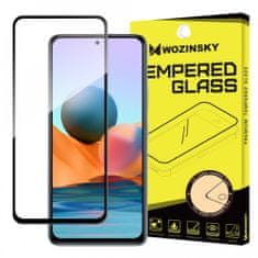 WOZINSKY 5D Zaščitno kaljeno steklo za Xiaomi Redmi Note 10 / Note 10S, črno