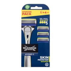 Wilkinson Sword Hydro 5 Skin Protection Sensitive Set brivnik 1 kos + nadomestne britvice 3 kos za moške