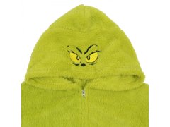 sarcia.eu Grinch Flanelasta enodelna pižama, ženski onesie s kapuco 