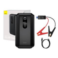 NEW Baseus Super Energy Car Jump Starter 10000mAh, 1000A, USB (črn)