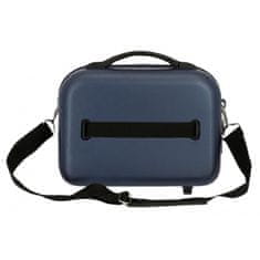 Jada Toys Movom India Navy Blue, potovalni kozmetični kovček iz ABS, 21x29x15cm, 9L, 5083923