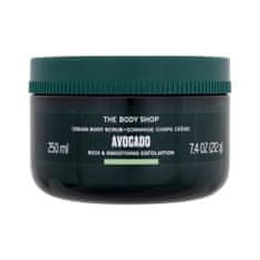 The Body Shop Avocado Cream Body Scrub kremni piling za telo 250 ml za ženske