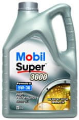 Mobil Super 3000 Formula V 5W-30 motorno olje, 5 l