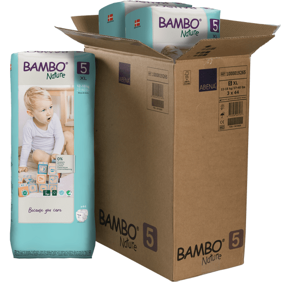 Bambo Nature pleničke, 12-18 kg (velikost 5), 132/1