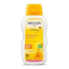 Weleda Baby Calendula negovalno mleko za otroke iz kalendule 200 ml za otroke