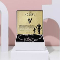 Lovilion Moji hčerki - Zapestnica "Vedno v tvojem srcu“ - QUINN_HEARTBRACELET