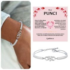 Lovilion Moji punci - Zapestnica "Vedno v tvojem srcu“ - JULIET_HEARTBRACELET