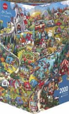 Heye Puzzle Go camping! 2000 kosov