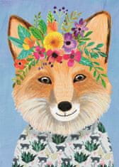 Heye Puzzle Floral Friends: Friendly fox 1000 kosov