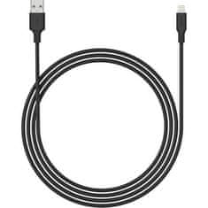 Yenkee Kabel USB Yenkee YCU 615 BK SILIC MFi - USB A /1,5m