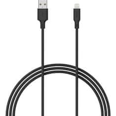 Yenkee Kabel USB Yenkee YCU 615 BK SILIC MFi - USB A /1,5m