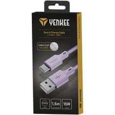 Yenkee Kabel USB Yenkee YCU 315 PE SILIC USB A-C / 1,5 m