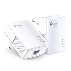 slomart komplet tp-link tl-pa7017 | komplet omrežnega oddajnika av1000 | powerline homeplug av2, 1x rj45 1000mb/s