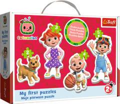 Trefl Baby puzzle Cocomelon 4v1 (2,3,4,5 kosov)