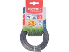 Extol Premium vrvica kosilnice z jedrom, zvezdniški profil, 2,0mm, 15m, PA66