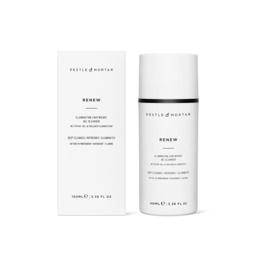 Pestle & Mortar Renew Illuminating Lightweight Gel Cleanser nepeneči čistilni gel za sijočo kožo za ženske