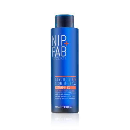 NIP + FAB Exfoliate Glycolic Fix Liquid Glow Extreme 6% piling tonik za ženske