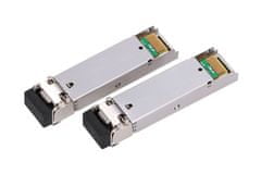 slomart extralink sfp 1.25g | modul sfp wdm | 1,25gbps, 1310/1550nm, en način, 20km, lc, dom, para