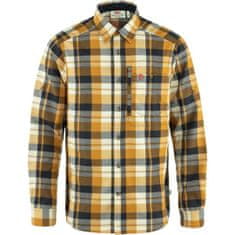 Fjällräven Fjällglim Shirt M, buckwheat brown-dark navy, m