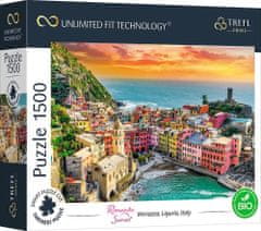 Trefl Puzzle UFT Romantic Sunset: Vernazza, Liguria, Italija 1500 kosov