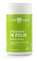  VitaCare Plus Pelin in rožmarin prehransko dopolnilo, 60 kapsul 