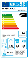 Whirlpool W6 D84WB EE sušilni stroj