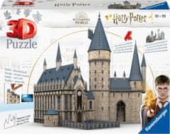 Ravensburger 3D sestavljanka Harry Potter: Hogwarts, Velika dvorana 630 kosov