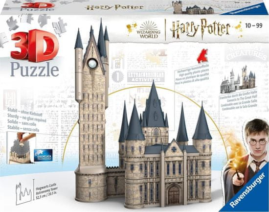 Ravensburger 3D puzzle Harry Potter: Hogwarts, Astronomy Tower 615 kosov