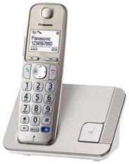 Panasonic KX-TGE210FXN, brezžični telefon, bel