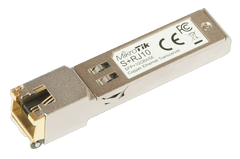 slomart mikrotik s+rj10 | modul sfp+ | 10gb/s, rj45