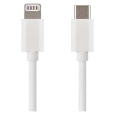 Emos Kabel USB-C / i16P - Lightning Mfi, polnjenje, podatki, 1 m, bela