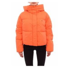 Tommy Hilfiger Jakne uniwersalne oranžna XL Puffer