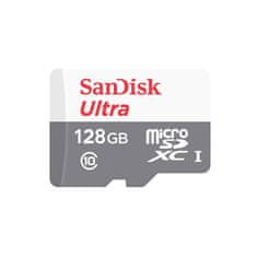 SanDisk Spominska kartica SanDisk Ultra Android microSDXC 128GB 100MB/s Class 10 UHS-I (SDSQUNR-128G-GN6MN)