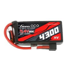 slomart gens ace baterija 4300mah 11.4v 60c 3s1p z xt60/t-plug