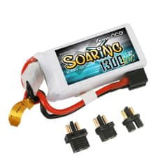 slomart akumulator gens ace soaring 1300mah 11.1v 30c 3s1p ec3/xt60/t-plug