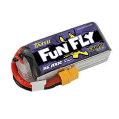 Tattu Baterija Tattu Funfly 1300mAh 11,1V 100C 3S1P