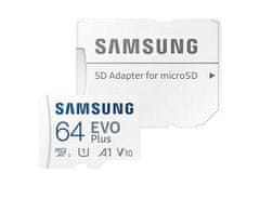 slomart pomnilniška kartica microsd 64gb za samsung evo plus 2021 (mb-mc64ka)