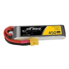 slomart tattu akumulator 450mah 7.4v 75c 2s1p dolg xt30