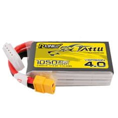 Tattu Baterija Tattu R-Line 4.0 1050mAh 14,8V 130C 4S1P XT60
