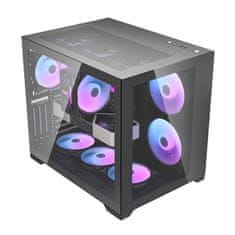 slomart Darkflash c305 atx računalniško ohišje (črno)