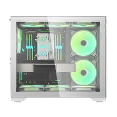 slomart Darkflash c305 atx računalniško ohišje (belo)