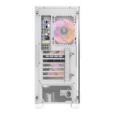 NEW Računalniško ohišje Darkflash DK361 + 4 ventilatorji (belo)