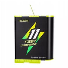 NEW Telesin baterija za hitro polnjenje za GoPro Hero 12/11/10/9 GP-FCB-B11
