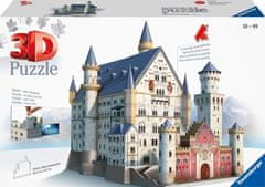 Ravensburger 3D sestavljanka Grad Neuschwanstein, Nemčija 216 kosov