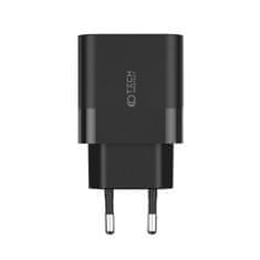 Tech-protect C20W polnilnik 2x USB-C 20W PD, črna