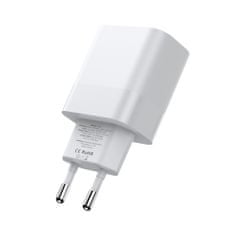 Tech-protect C20W polnilnik 2x USB-C 20W PD, bela