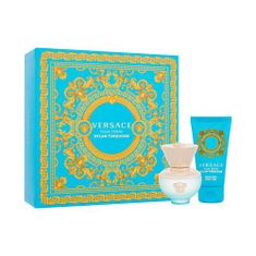 Versace Pour Femme Dylan Turquoise Set toaletna voda 30 ml + gel za telo 50 ml za ženske